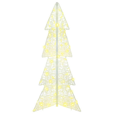 vidaXL Christmas Tree with 240 LEDs Acrylic