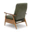 Fauteuil inclinable à accoudoirs en bois-424865036