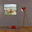 «Coastal Poppies Light».  par Danhui Nai, art mural sur toile-806692343