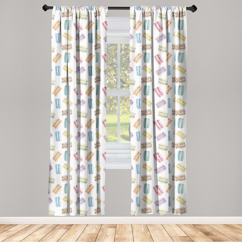 Karnit Semi Sheer Curtain Pair