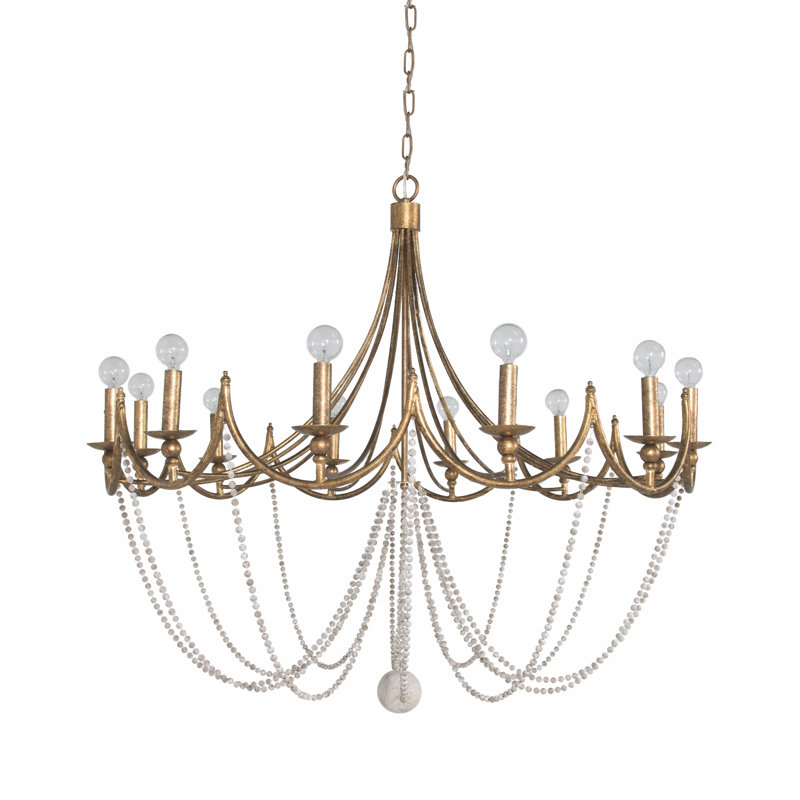 Sandra 12-Light Candle Style Empire Chandelier