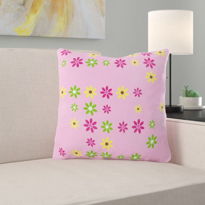 Coussin décoratif fleur, Intérieur