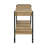 Industrial Style Sofa Table, Console Table With Open Bottom Shelf