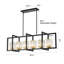 6 - Light Black/Gold Kitchen Island Pendant