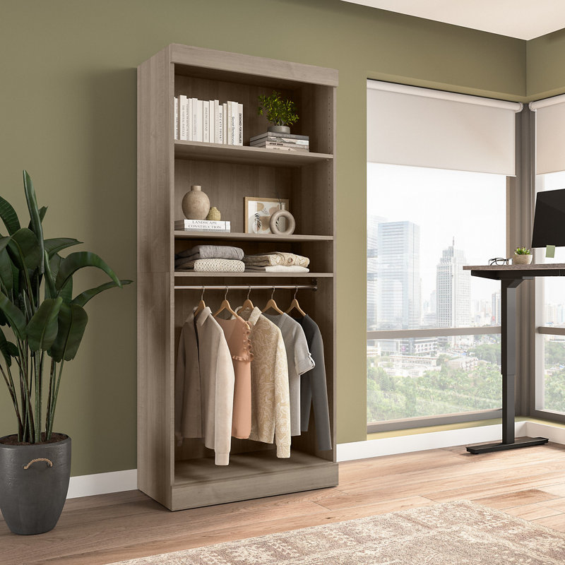 Arlex 36'' Closet System, Ash Gray