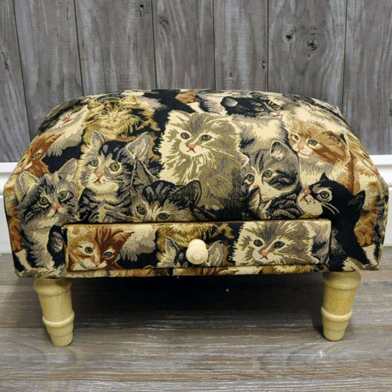 Solid Wood Accent Stool