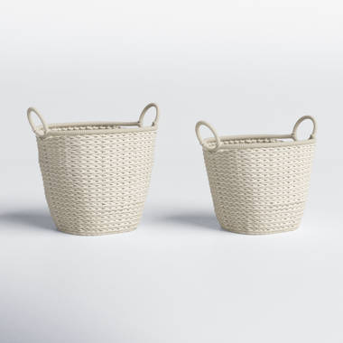 Plastic Basket Set (Set of 2) BTERAZ