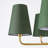 Abbiney 12-Light Dimmable Metal Tiered Chandelier with Linen Shades
