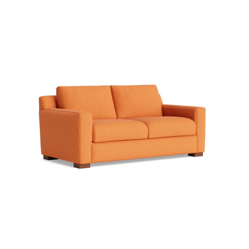 Catalina Loveseat (70"), Performance Weave - Carrot