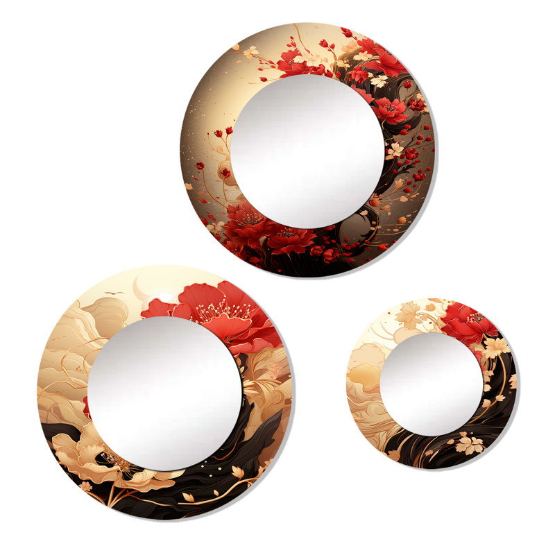 Metal Round Mirror