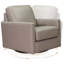 Chaise pivotante en cuir Vara-826901771