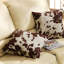 Florenza Cow Hide Print Throw Pillow