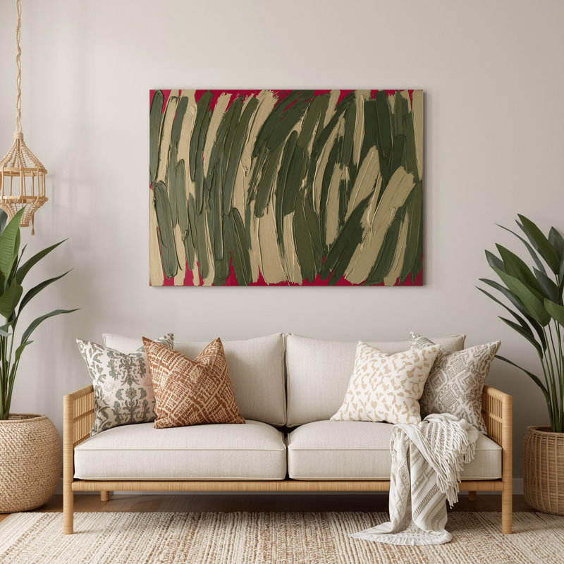 «Neo Expressionism 73», art mural en métal brun