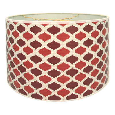 8'' H Paper Drum Lamp Shade