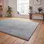 Athanaze area rug Machine Woven Rectangle Light Blue-1568460452