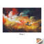Art mural moderne et abstrait, impression sur toile, nuage, rêve coloré-111848767-111848774