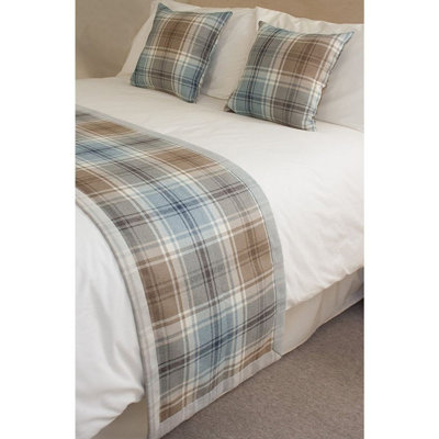 Griffith Plaid Square Cushion