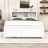 Dylahn Full-Size Modern Platform Bed with Twin Trundle, Drawers, and USB Ports-256398046