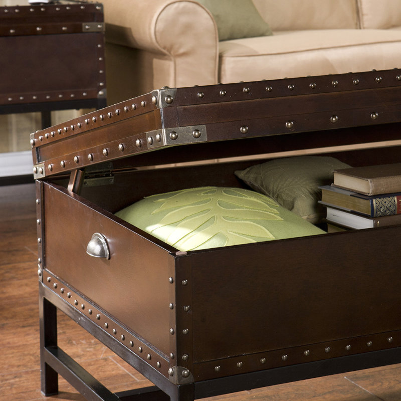 Storage Cocktail Table - Espresso