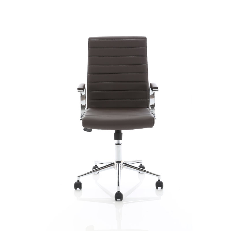 Brayden Studio Ezra Executive Chair, Brown