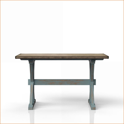 Dining Tables, Counter Height X Base Casual Set for Small Spaces, Mesa de Comedor, Easy Assembly, Budget-Friendly | Rectangle