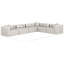 Canapé modulaire en similicuir 6 pièces Houswerth-94884311