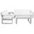 4 Piece Sectional Seating Group with Cushions-874730465-874730464