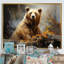 Bear Bears Boundary II - Reproductions encadrées d'ours-698475032-698475033