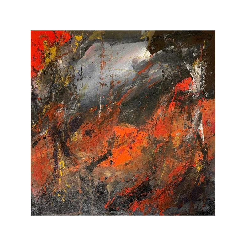 Synergie - L'art abstrait | Acrylique sur toile | Par Pratima Abhange