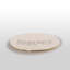 Medium Round Plate With Quote