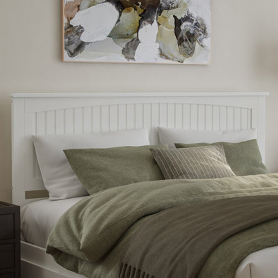 Kindig Solid Wood Panel Headboard