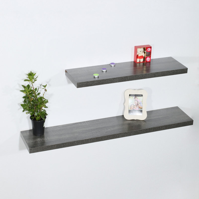 Asiyah 2 Piece Floating Shelf