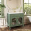 Meuble-lavabo autoportant avec tablette de rangement-1993874140