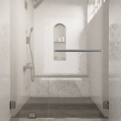 Brixwell TB-12BTB-SA Standard Tubular Shower Towel Bar Back to Back Mount Without Washers 12" Center To Center Satin Finish