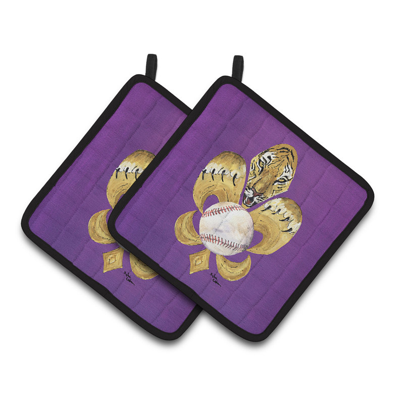 Caroline's Treasures Tiger Polyester Potholder