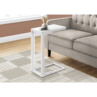 Accent Table, C-Shaped, End, Side, Snack