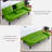 66.88" Pvc Multifunctional Foldable Sofa Bed With Cup Holder – Essential For Small Spaces-114248966