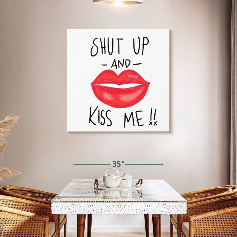 Hardie Shut Up And Kiss Me, H 39 po x l 39 po