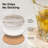 Ceramic Round 4-Inch Marble Coaster 6-Piece Set-743972524