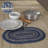 Birtwhistle Geometric Oval Placemat-346274683