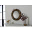 Eris Round Brass Mirror