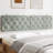 vidaXL Headboard Cushion Piran Light Grey 193 cm Velvet-986923700-986923706