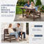 Banc de jardin convertible en PEHD 2 en 1 et table de pique-nique-133682982