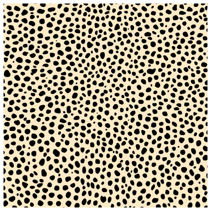 Housses de couette à pois noirs noirs, Très grand lit
