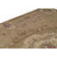 Tapis beige / rose / vert noué à la main de haute qualité
