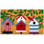 Non-Slip Floral Doormat