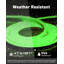 Cordon néon 120V Shine Decor vert-110833347