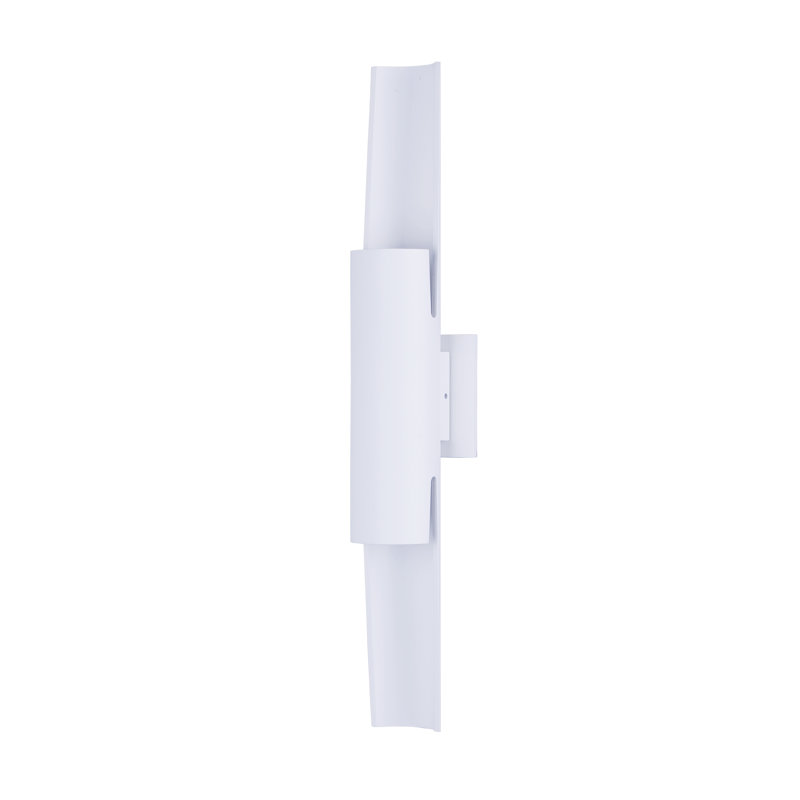 Plafonnier encastré d'extérieur 2 lumières DEL Sakil, blanc