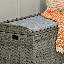 Bay Isle Home Alyene 140cm W 130L Wicker Storage Bench-1158219043