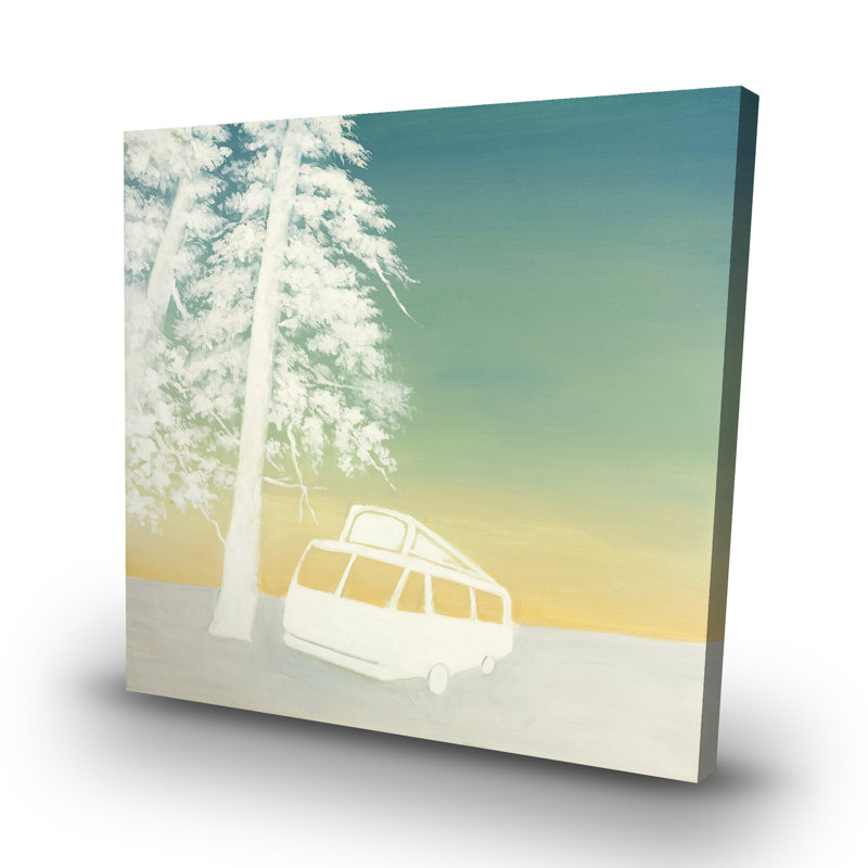 Camping - 32"x32" art on canvas